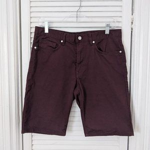 Maroon shorts